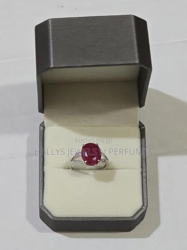 Sterling Silver Natural Ruby Ring · Photo 1