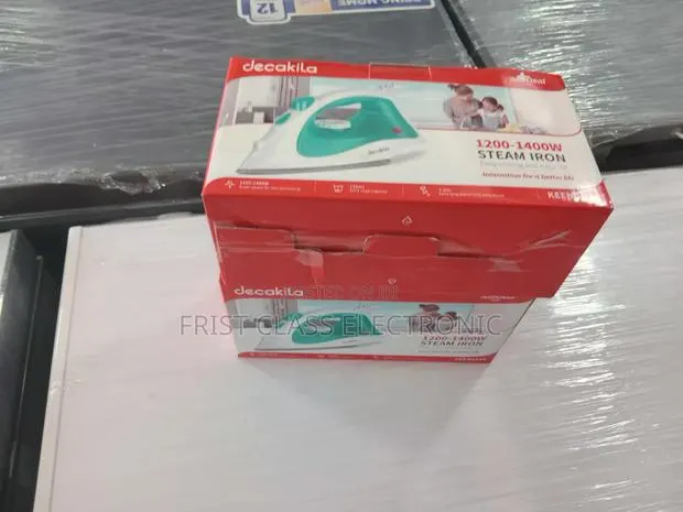 Decakila Steam Iron – Sharp Outfit Finish Made Easy · Photo 1