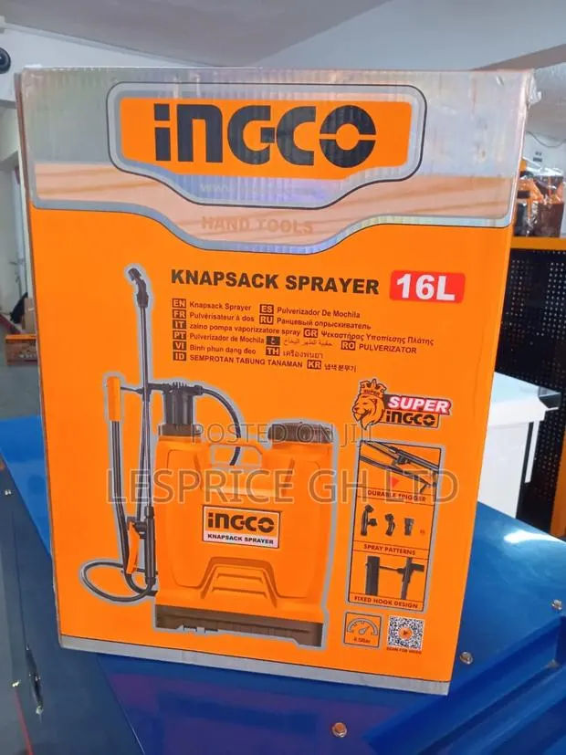 Ingco Knapsack Sprayer: Comfort Straps · Photo 1