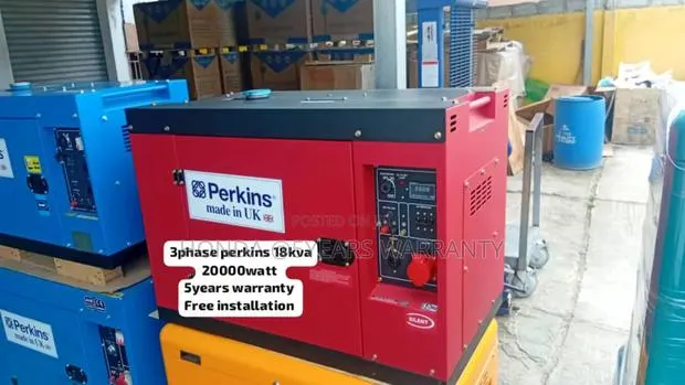 Power Surge 3phase Perkins 18kva 20000watt Diesel Generator · Photo 1