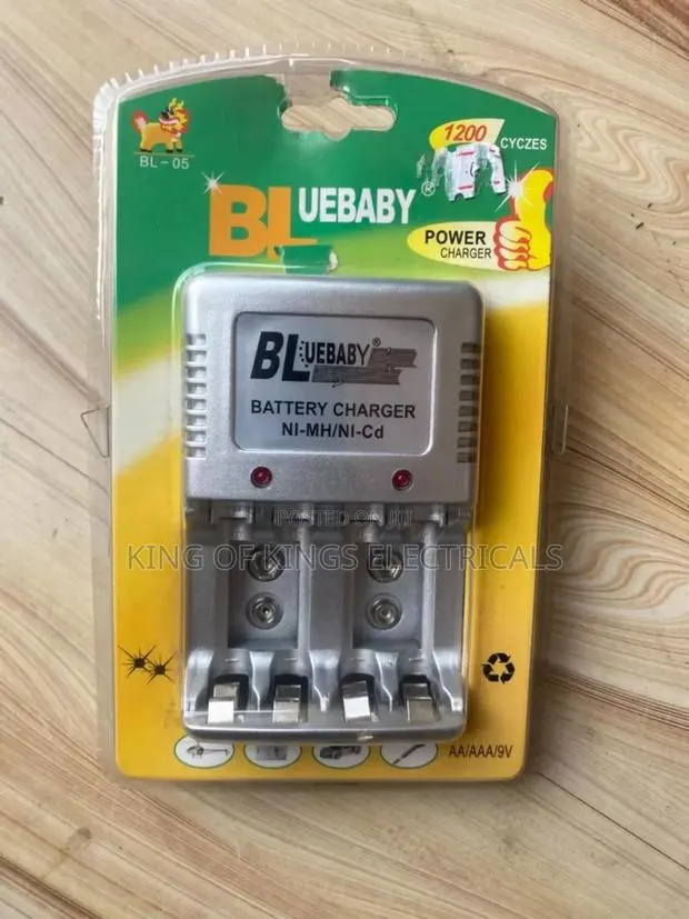 Bluebaby Bl-05 Battery Charger – Ni-Mh/Ni-Cd Aa, Aaa 9v · Photo 1