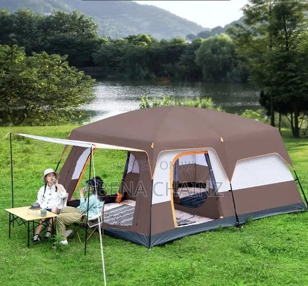 Two Living Room Family Waterproof Camping Tent · Photo 1