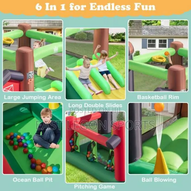 Bouncy Castle With Blower Pump 12ft X 5ft Trampoline 
Whatsa · Photo 3