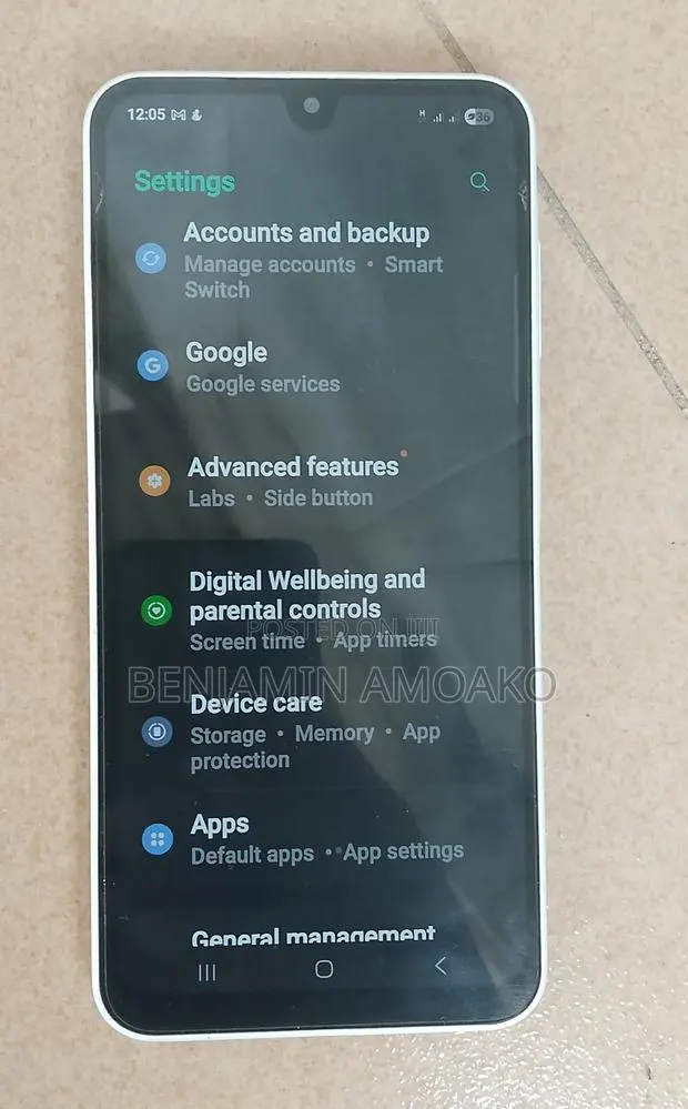 Samsung Galaxy A26 128 GB White · Photo 1