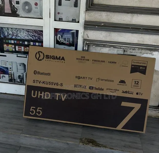 Newly Bulky 55 Inch Sigma Led Digital Satellite Tv · Photo 1