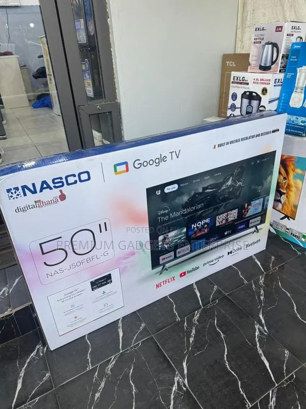 Nasco 2026 Model HDR 50" Android Smart Google Tv Nas-J50fbfl-G · Photo 1