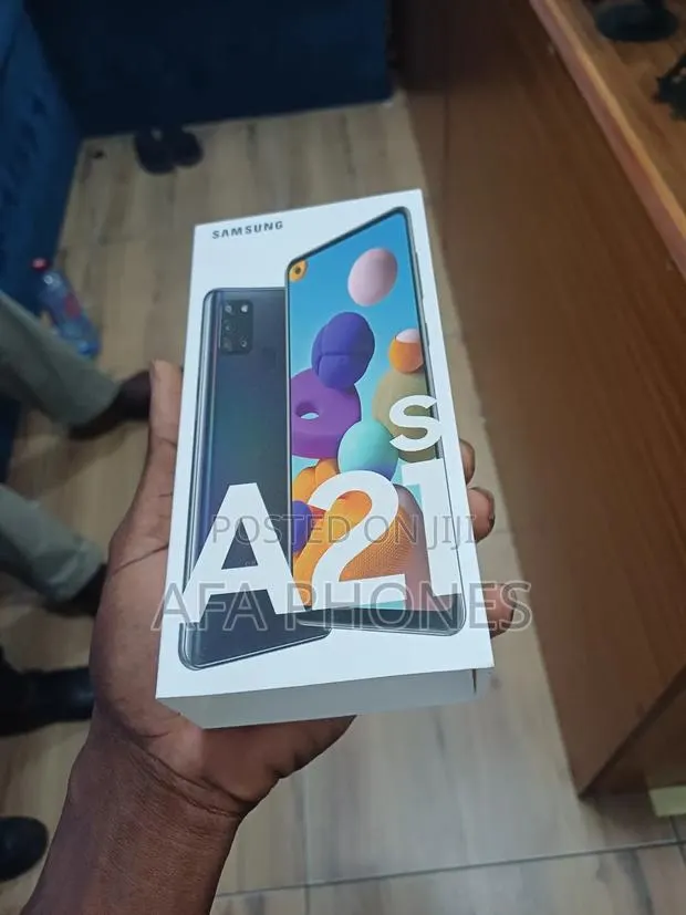 New Samsung Galaxy A21s 128 GB Black · Photo 1
