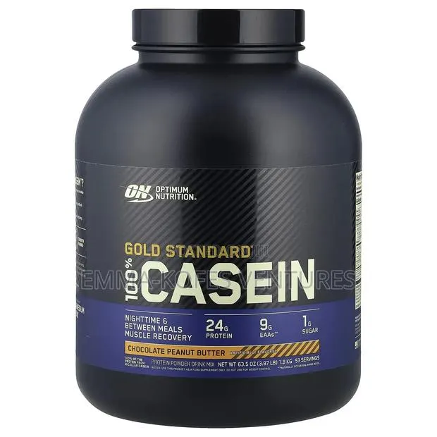 Gold Standard 100% Casein, Chocolate Peanut Butter, 3.97 Lb (1.8 Kg) · Photo 1