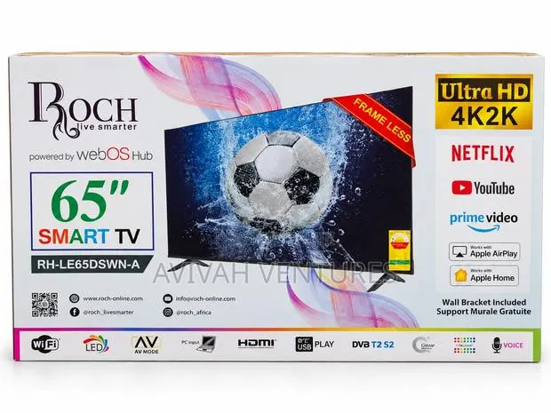 ROCH 65-Inch 4K webOS Smart TV