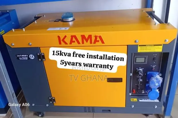 Power for Side Hustle Kama 15kva Diesel Generator 15kva · Photo 1
