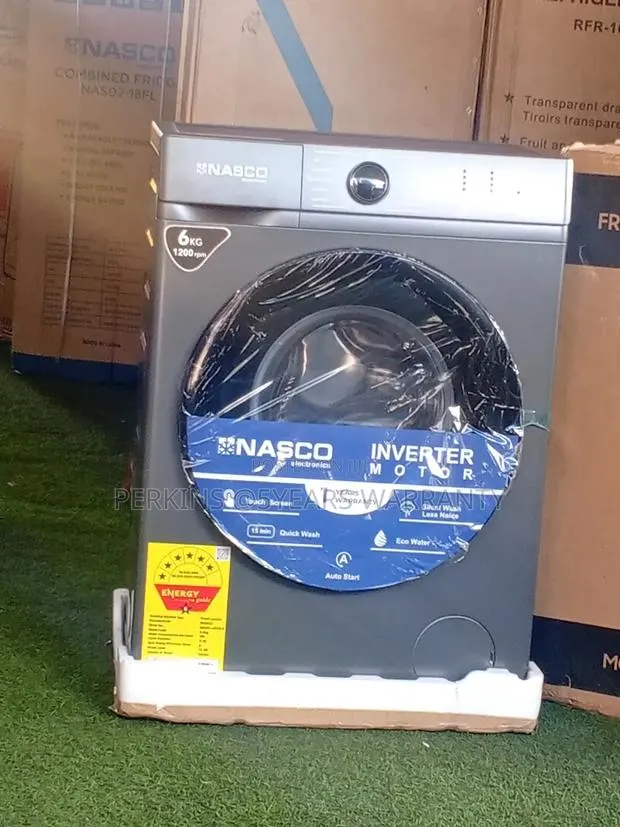 Wash Smarter With the Nasco 6kg Front Load Washing Machine · Photo 1