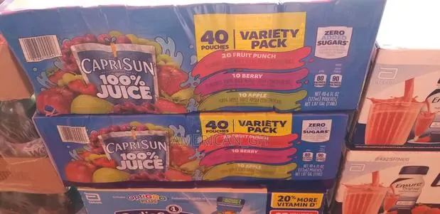Caprisun 100% Juice, Variety Pack 40pk · Photo 1