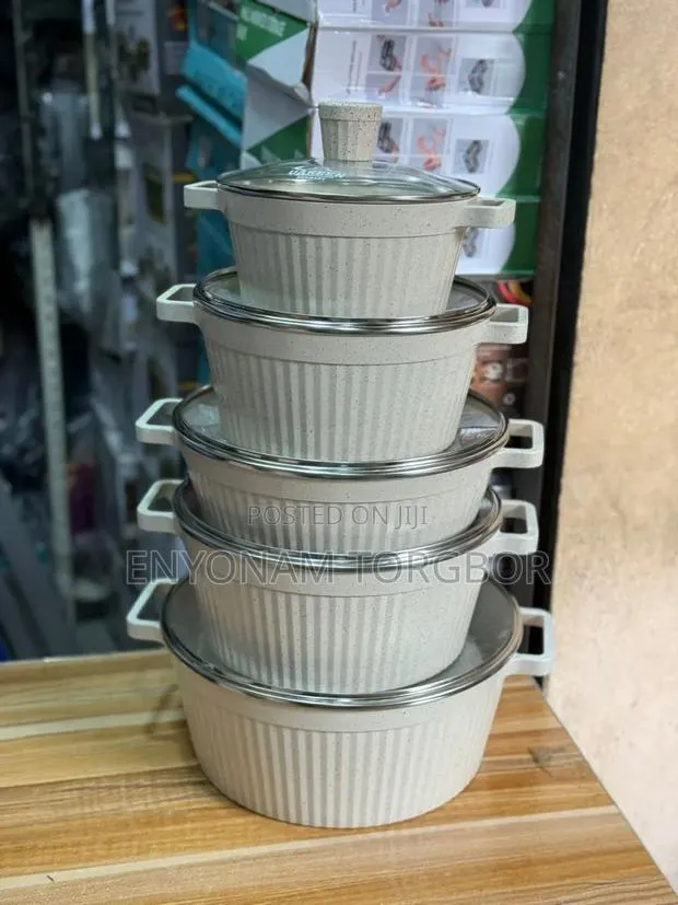 5pcs Granite Cookware Set · Photo 1