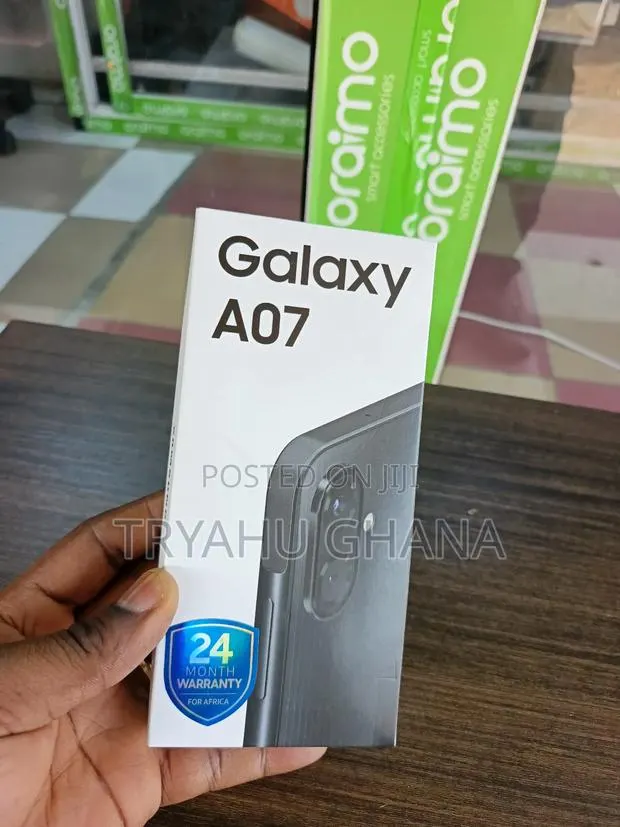 New Samsung Galaxy A07 4G 64 GB Black · Photo 1