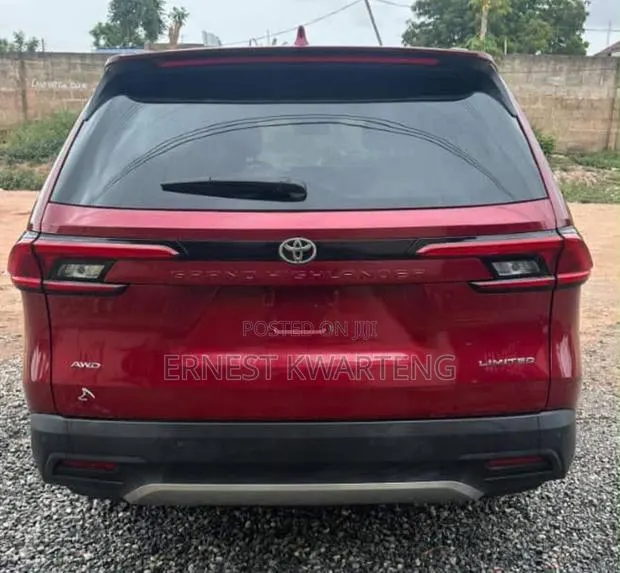 Toyota Grand Highlander 2024 Burgundy · Photo 1