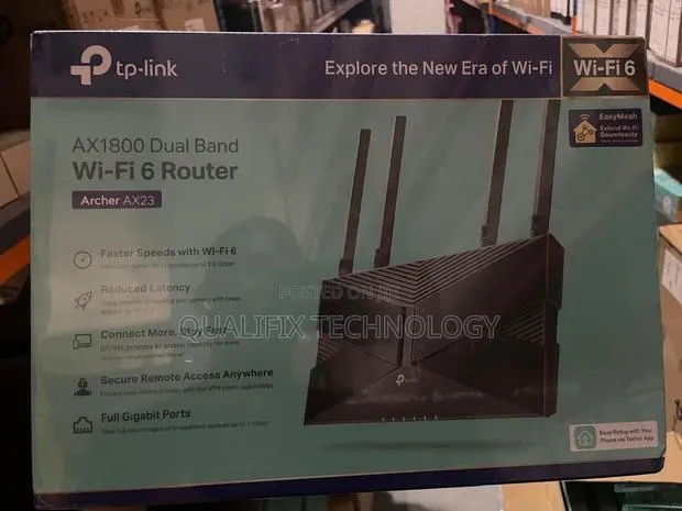 TP-Link Archer AX23 Dual-Band Gigabit Wi-Fi 6 Router · Photo 1