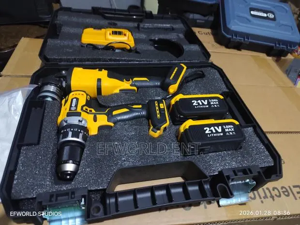 2 in 1 Cordless Set (Drill Grinder) · Photo 1