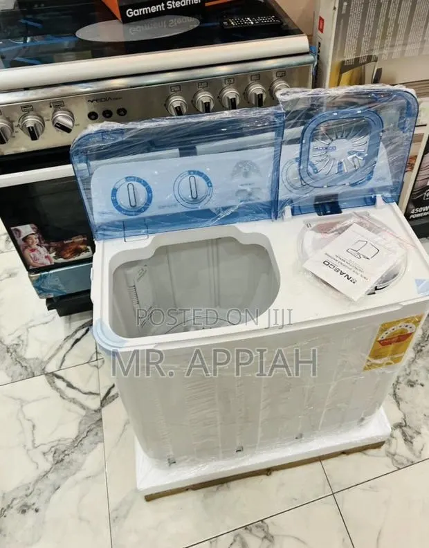Energy Efficient Operation Nasco 7kg Washing Machine + Transparent Lid · Photo 1
