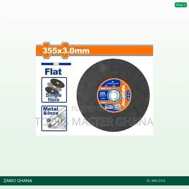 Abrasive Metal Cutting Disc - Wac3314 · Photo 1