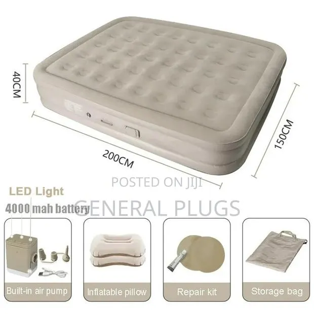 Inflate Your Comfort Zone(Automatic Double Air Mattress · Photo 1