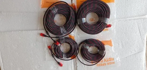 Hdmi Cable Braided Mesh Type (1m, 3m, 5m, 10m, 15m, 20m, 25m, 30m) · Photo 1