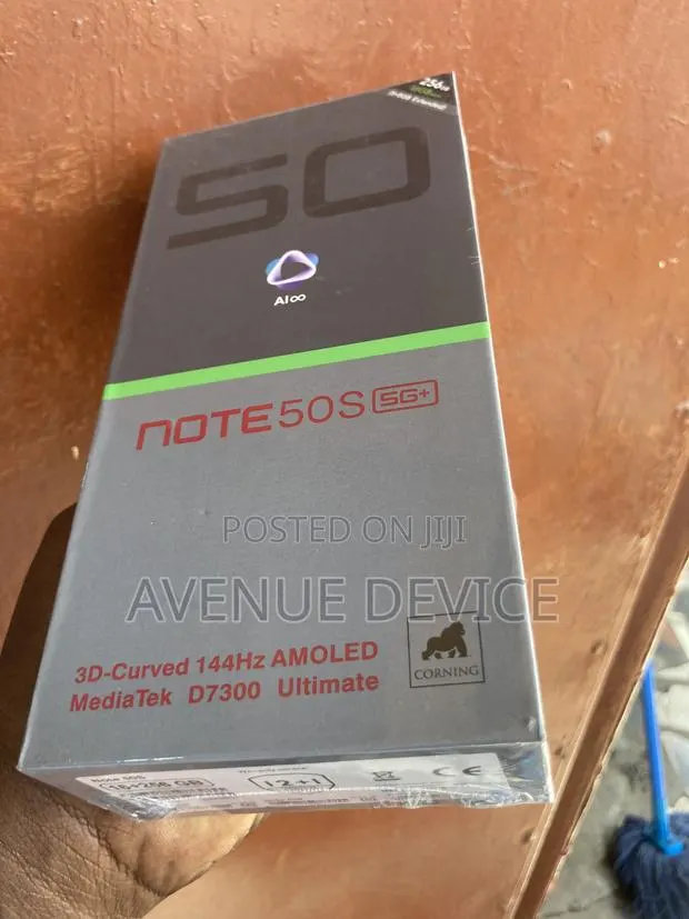 New Infinix Note 50s 256 GB Black · Photo 1