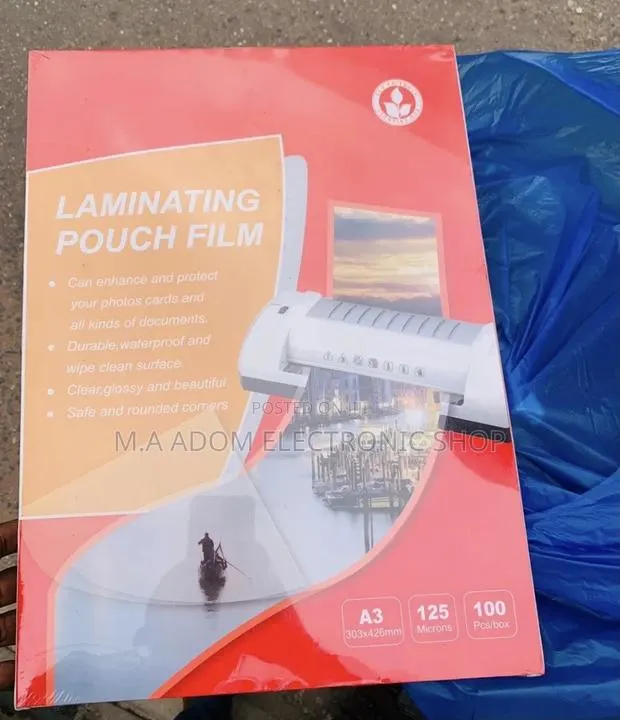 Authentic Master A3 Laminating Film Pouches - 100 Pouches · Photo 1