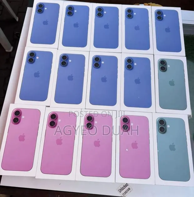 New Apple iPhone 16 128 GB Pink · Photo 1