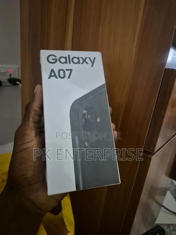 New Samsung Galaxy A07 4G 64 GB Black · Photo 1