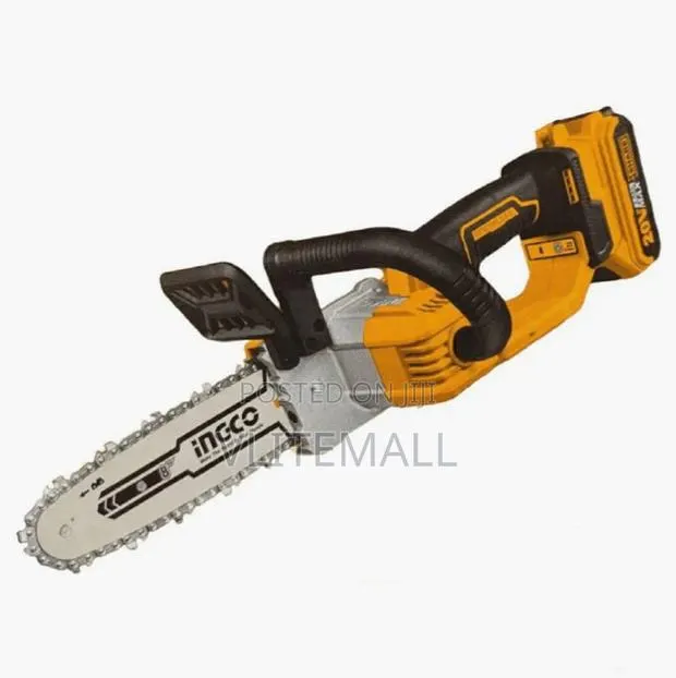 Ingco 8" Lithium-Ion Cordless Chain Saw With 20v 2.0ah Charger · Photo 1