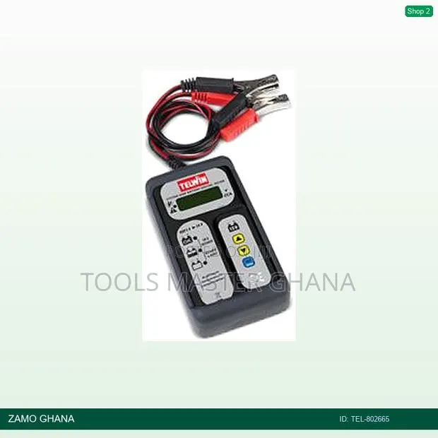 Telwin Dts700 System Battery Digital Tester 12v - Tel-802665 · Photo 1