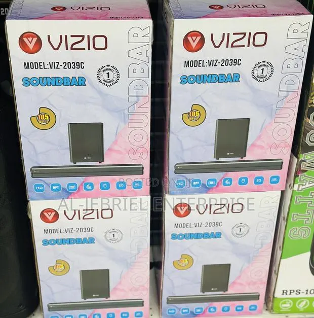 Vizio Sounbar With Subwoofer (105 Watts) · Photo 1
