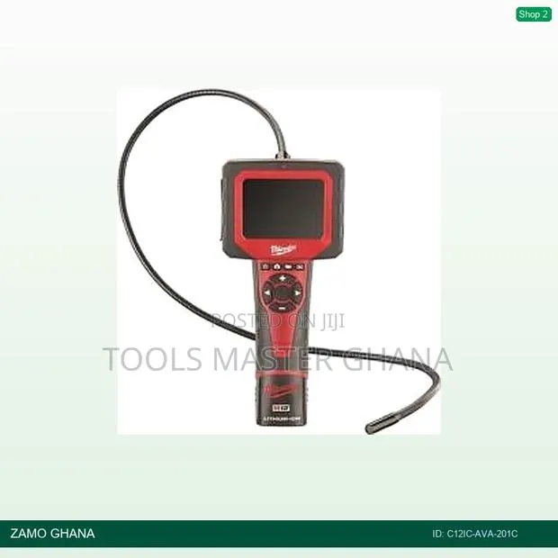 12v Analogue Inspection Camera 2a Li-Ion 4xzoom 49334 - C12ic-Ava-201c · Photo 1