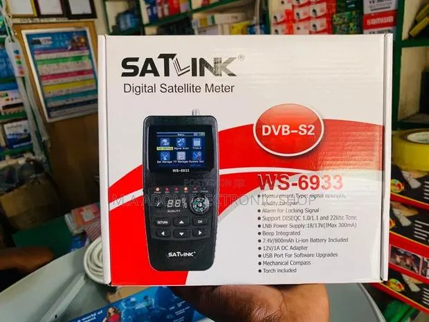 Your Satellite Setup, Simplified With Satlink WS-6933 Finder · Photo 1