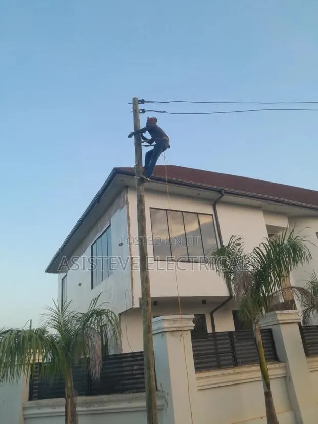Service Pole Installation · Photo 1