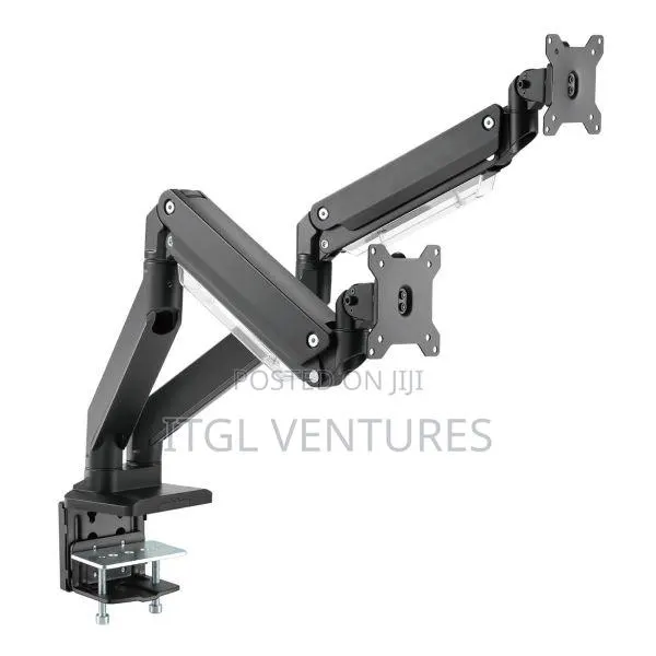Newstar 91-Ldt53c024 Dual Monitor Arm 17-Inch to 32-Inch, Desk Mount. · Photo 1