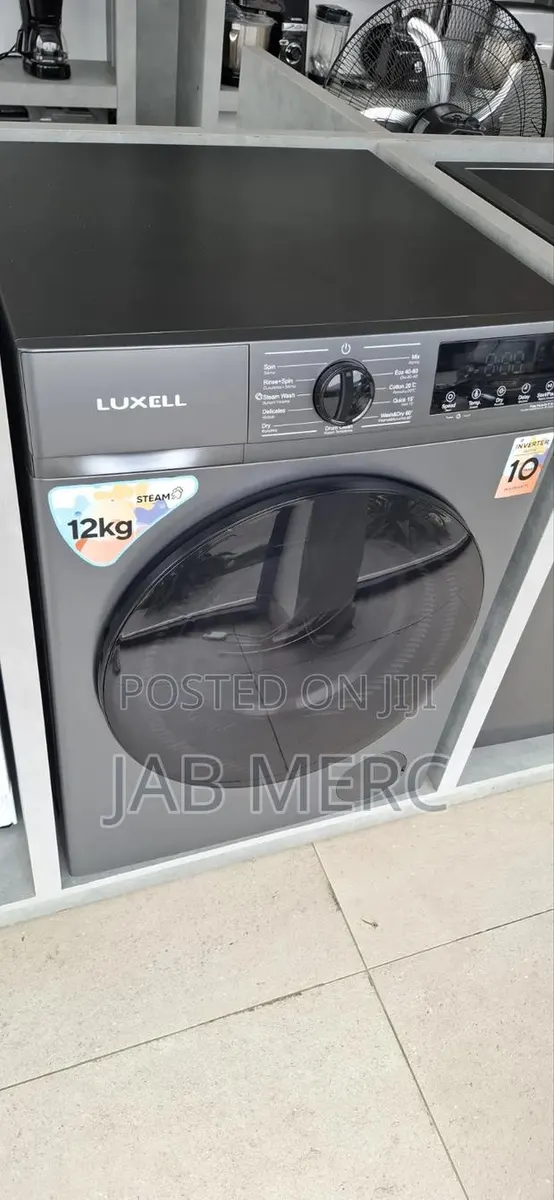 12kg Wash and Dryer Combo Washing Machine Steam Brand New · Photo 1