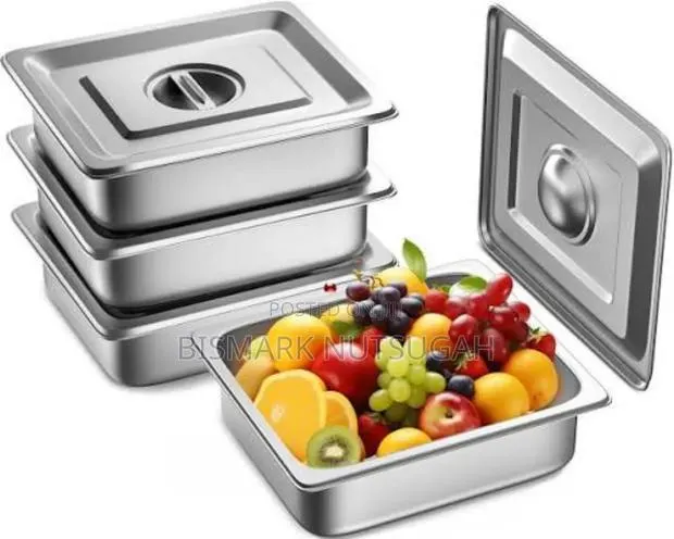 Stainless Steel Food Pan Containers · Photo 1