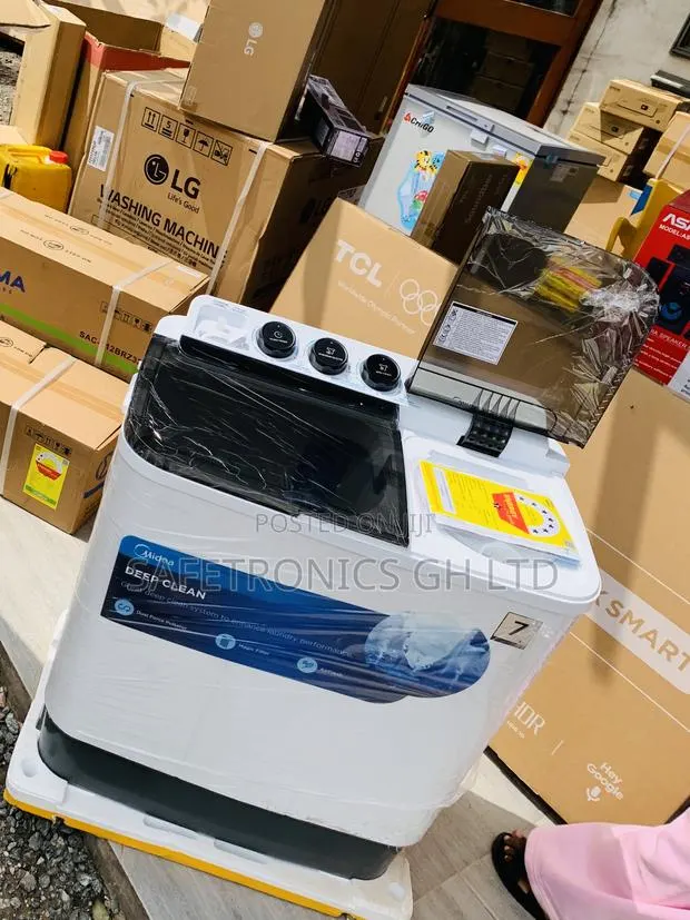 Secure Quality Midea 7 Kg Semi Automatic Top Load Washing Machine · Photo 1
