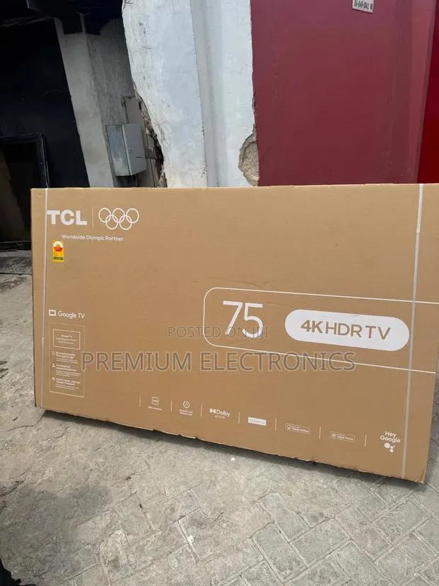 TCL 75" 4k Ultra Hd | Chromecast Built-in | Google Smart Hdr10+ TV · Photo 1