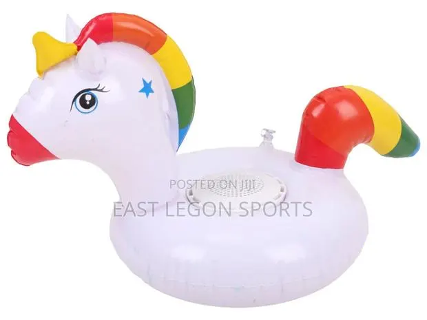 Unicorn Ride on Floater Swimming Pool Ring Floater · Photo 1