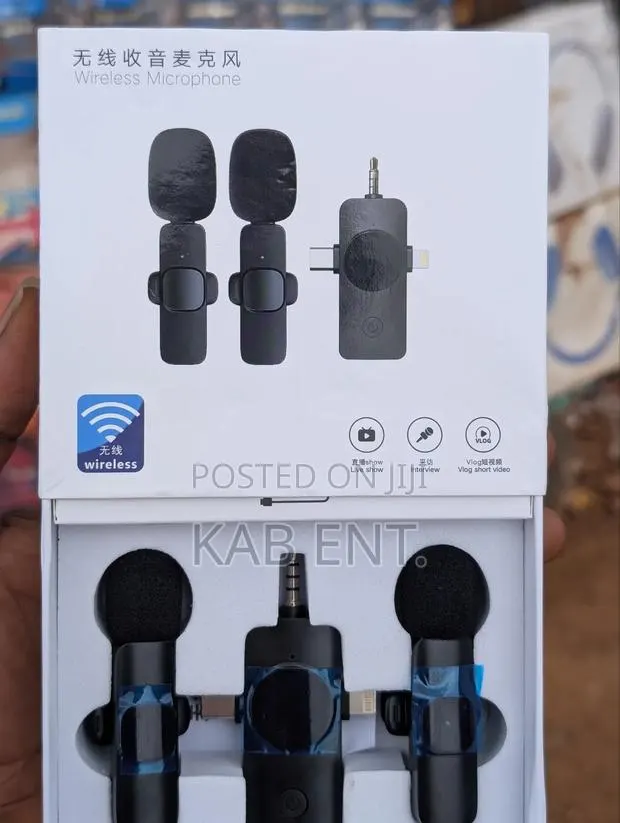 Wireless Dual Microphone for iPhone and Android Devices · Photo 4