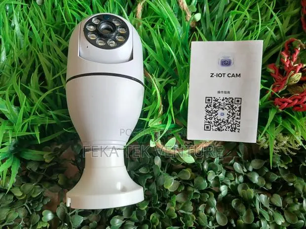 CCTV Wifi Bulb Camera 360 Degress · Photo 1