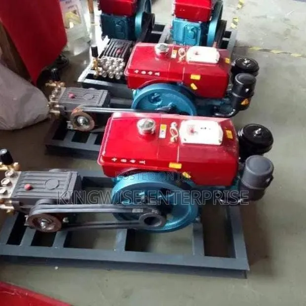 Diesel High Pressure Washer With Accessories Complete · Photo 1