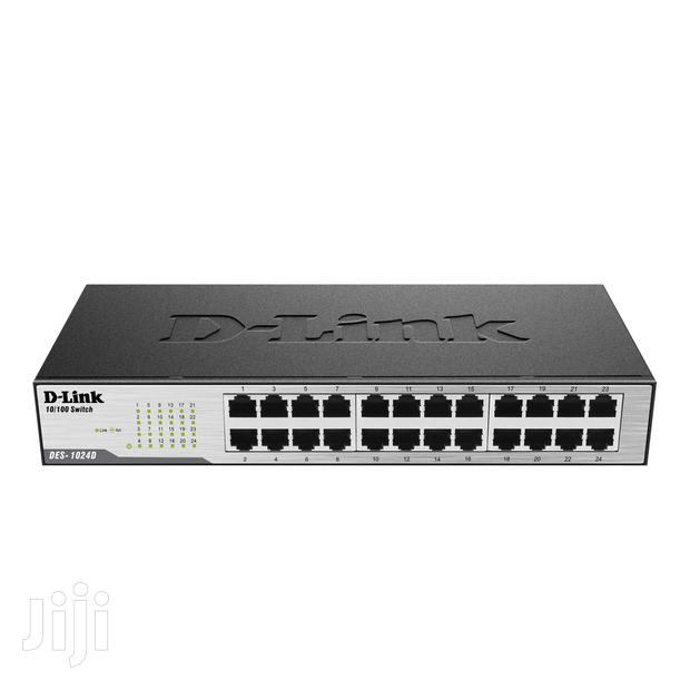 24‐Port Fast Ethernet Unmanaged Desktop Switch Des‐1024d · Photo 2