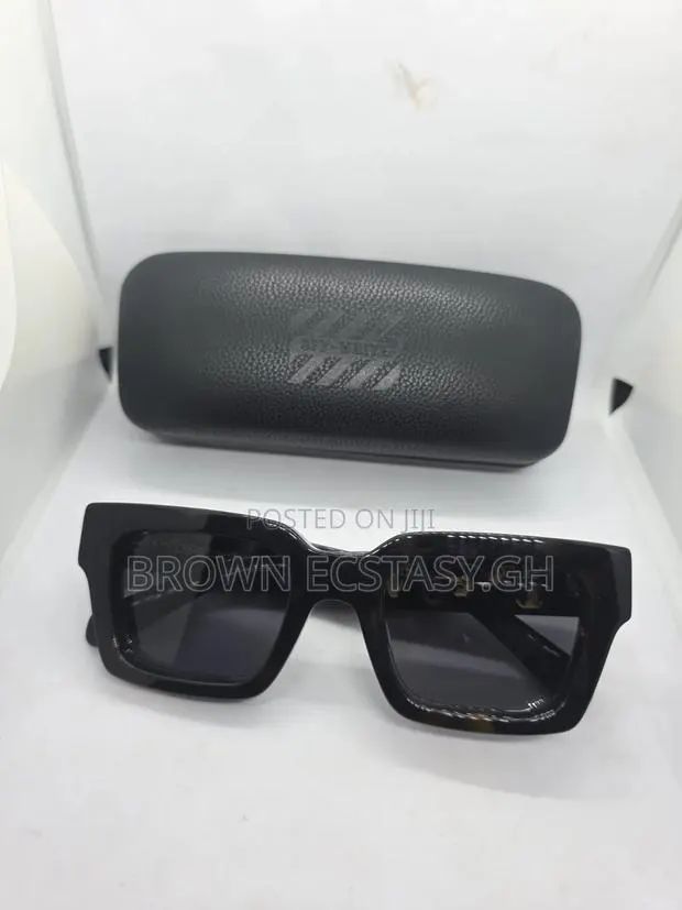 Off-White Brown Sunglasses · Photo 1
