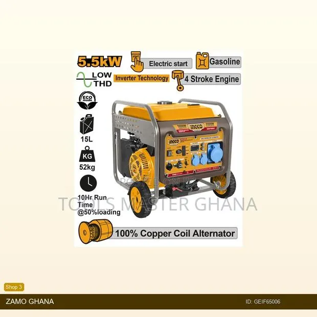 Inverter Gasoline - Geif65006 · Photo 1