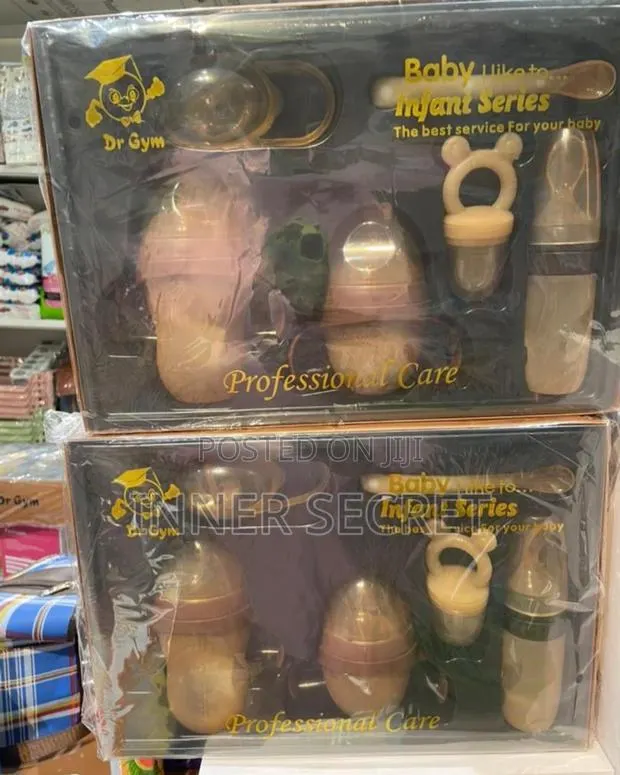 Silicone Feeding Bottle Set · Photo 1