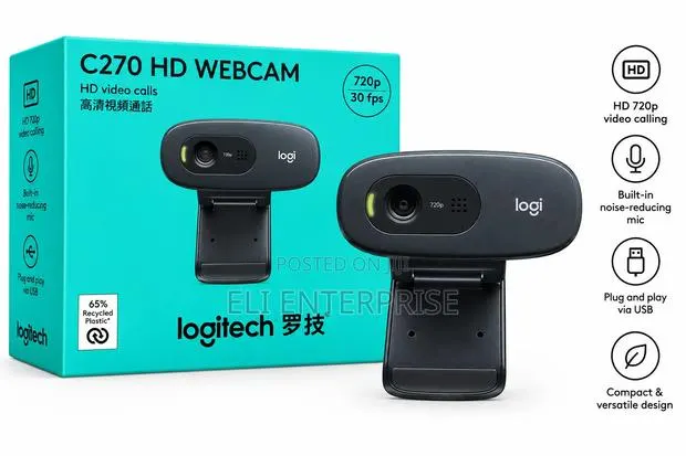 Logitech C270 HD Webcam · Photo 1