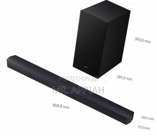 Order Authentic Samsung B450f 2.1channel Sound Bar(Black)300watt · Photo 1